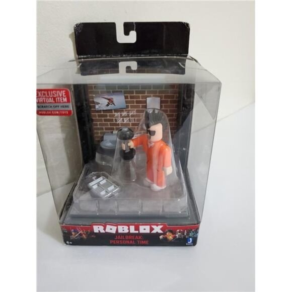 Roblox Desktop Series Jailbreak: Personal Time Action Figure Virtual Exclusive - Picture 1 of 7